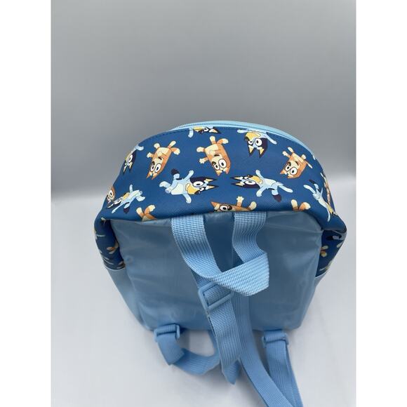 Bluey and Bingo Mini Blue Faux Leather Backpack - Picture 9 of 10